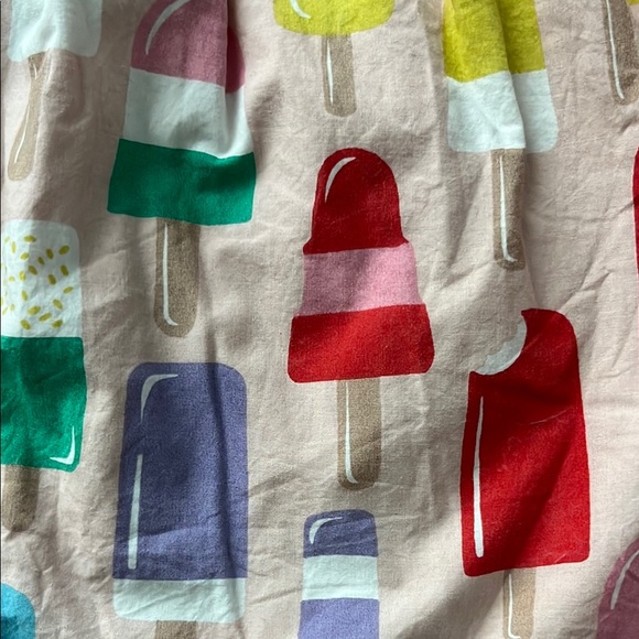 Mini Boden Colorful Striped and Popsicle Print Kids Dress - Picture 4 of 4